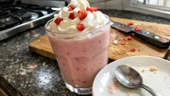 Jahodový koktejl podle ČSN: krémový a spolehlivý, hotový za pár minut