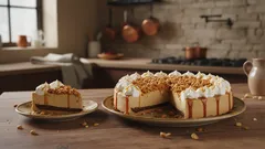 Koláč s arašídovým máslem, který se rozplývá v ústech: Bez trouby, bez povyku