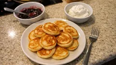 Extra rychlé nekynuté lívance – nadýchané za 15 minut z hrnkového těsta