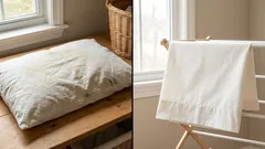 Jak vrátit čistotu mastným povlakům na polštáře: Cenově dostupný způsob, jak vybělit domácí textil