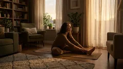 Večerní strečink: 10 minut, které uvolní tělo a zlepší spánek