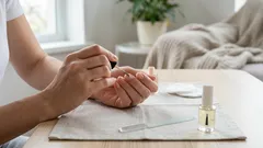 Chyby, které při domácí manikúře pravděpodobně děláte (a jak je napravit)
