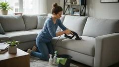 Nejčastější chyby při čištění látkové sedačky a jak se jim vyhnout