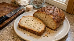 Domácí kmínový chleba z droždí: voňavý bochník s křupavou kůrkou