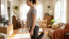 Spalování tuků s menší námahou: jednoduché cvičení na místě